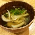 1one's cooksnap of when they made 5分！包丁要らず！舞茸スープ.