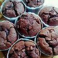 ★チョッパ★'s cooksnap of when they made HMで簡単♪ダブルチョコマフィン♪.