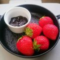 tomayto's cooksnap of when they made バルサミコチョコレートソース.