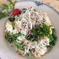 codeNO1172's cooksnap of when they made 菜の花のペペロンチーノ.