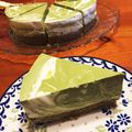 Raigumama's cooksnap of when they made 抹茶マーブルチーズケーキ.