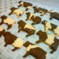 しろくま０１１５'s cooksnap of when they made カウさんとラムさんのクッキー.
