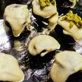 NoBPooh's cooksnap of when they made ホワイトデーに♡あんこきな粉トリュフ.