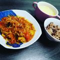 クックRF0YT3☆'s cooksnap of when they made チキンとエノキ（野菜）のトマト煮.