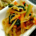 4double5's cooksnap of when they made たっぷり野菜ともやしのナムル♡.