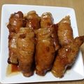 HIMEねこ's cooksnap of when they made 茎捨てないで！豚巻ブロッコリーの照焼き♪.
