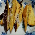 ayaayanocchi's cooksnap of when they made 簡単おさつスティック.