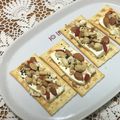 おはなすき's cooksnap of when they made 3分クック♡一口ナッツチーズ♪.