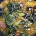 くっくはるちゃん's cooksnap of when they made じゃがいもとほうれん草のカレー煮.