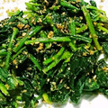 かずぷぅ's cooksnap of when they made 晩のご飯にもう一品！ほうれん草のごま和え.