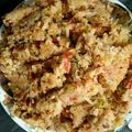 くちびるパパ's cooksnap of when they made 梅入りでさっぱり♪納豆チャーハン.
