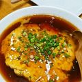 くまちーこ's cooksnap of when they made 豆腐でかさ増し☆天津飯(かに玉).