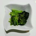 ハニイとムサシ's cooksnap of when they made 小松菜のごまあえ & おひたし☆.