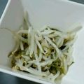♡큐♡'s cooksnap of when they made 低糖質＊もやしのめかぶ和え.