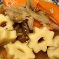 tmkkt's cooksnap of when they made 豚肉・ちくわぶ・舞茸の煮物.