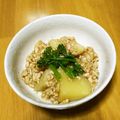 kurotan299's cooksnap of when they made 新じゃがでそぼろ煮.