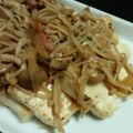 ちょこチャコ's cooksnap of when they made 簡単豆腐ステーキ！きのこソテーを添えて♡.