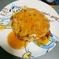 ちょーーくん's cooksnap of when they made ふわっふわ♪豆腐とお麩入りハンバーグ.