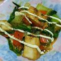 ﾁｮﾎﾞﾋﾟ's cooksnap of when they made 厚揚げとチンゲン菜の照りマヨ炒め.