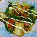 ﾁｮﾎﾞﾋﾟ's cooksnap of when they made 厚揚げとチンゲン菜の照りマヨ炒め.