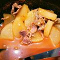 つかたくあん's cooksnap of when they made 韓国家庭料理♪砂肝と大根の辛煮物★.