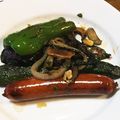 ゆかり！！！'s cooksnap of when they made ジョンソンヴィルとズッキーニ★ステーキ.
