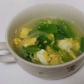 ねゆたん☆'s cooksnap of when they made 簡単！ほうれん草と卵のスープ♪.