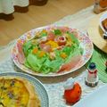 さきっくまん's cooksnap of when they made クリスマス♪簡単パーティーリースサラダ.