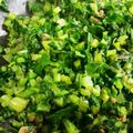 北斗7's cooksnap of when they made 白飯・おにぎりに大根葉の油炒め.
