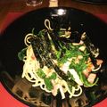 きょさりん's cooksnap of when they made ベーコンとほうれん草のパスタ.
