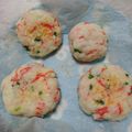 syokora123's cooksnap of when they made かにかまで☆しんじょう揚げ｡.:*☆.