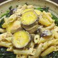 yboybo's cooksnap of when they made ほくほく栗のクリームペンネ.