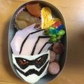 サプライズSI's cooksnap of when they made 仮面ライダーエグゼイド☆キャラ弁.