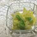 おはなすき's cooksnap of when they made 茹でキャベツの昆布茶和え.