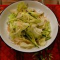 horseland's cooksnap of when they made きゅうりとレタスの中華風サラダ.
