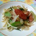 anzusmap's cooksnap of when they made ウインナーと長ねぎもやし炒め.