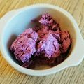 かえるとねずみ's cooksnap of when they made ＊ブルーベリーヨーグルトアイス＊.