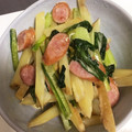 123⁎'s cooksnap of when they made 簡単！じゃがいもと小松菜のマヨポン炒め★.