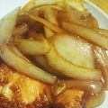 ♡チョコ♡ママ's cooksnap of when they made カジキマグロのバターソテー★新玉ソースで.