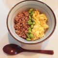 mintymoo's cooksnap of when they made こども喜ぶ♪鶏そぼろ丼.