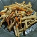 ひーはに's cooksnap of when they made 簡単☆ごぼうサラダ.