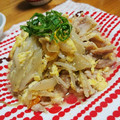 しょみ一's cooksnap of when they made もやしと豚肉の中華風卵炒め煮.