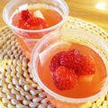 くまのーり's cooksnap of when they made 綺麗☆いちごのふるふるゼリー.