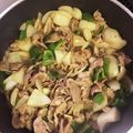 ㌧コ★'s cooksnap of when they made 豚肉・タマネギ・ピーマンの甘酢炒め.