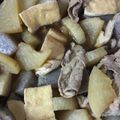 ☆にゃん＆りの☆'s cooksnap of when they made 【肉料理】ホッと和む♡豚こまと大根の煮物.