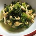 SYKママ's cooksnap of when they made 女池菜(冬菜)の煮浸し.