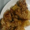 NAOばあさん's cooksnap of when they made じゃがいもと鶏肉の味噌マヨ炒め.