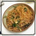 カピラヲン's cooksnap of when they made ねぎも白滝も大好き☆コチュジャン炒め.