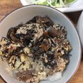 ジャバウォック's cooksnap of when they made リメイク☆ひじき煮の簡単親子丼.
