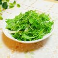 旦那は皿洗い's cooksnap of when they made 水菜とカニカマのナムル.